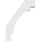 Ekena Millwork 3-in. W x 16-in. D x 22-in. H Merced Architectural Grade PVC Knee Brace BRCP03X16X22MRC - alternate 5